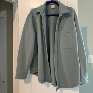 Aritzia TNA fleece shacket